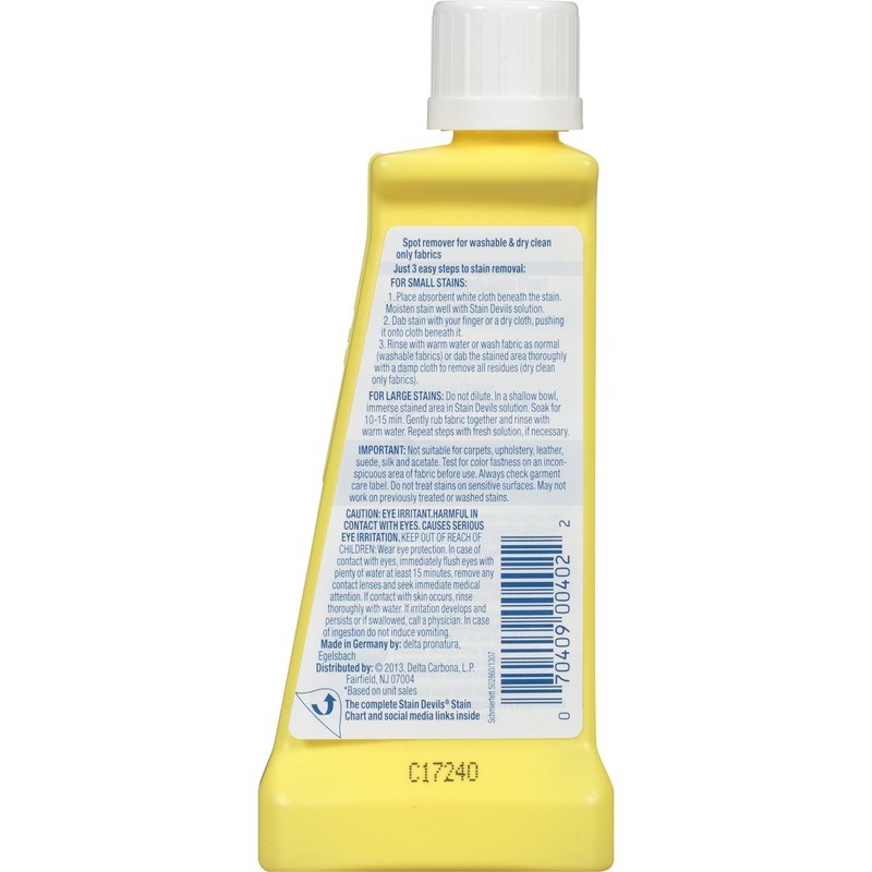 Carbona Stain Devils #7 Motor Oil & Lubricant 1.7 OZ