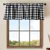 2 Pack Buffalo Check Plaid Window Valances Farmhouse Design Window