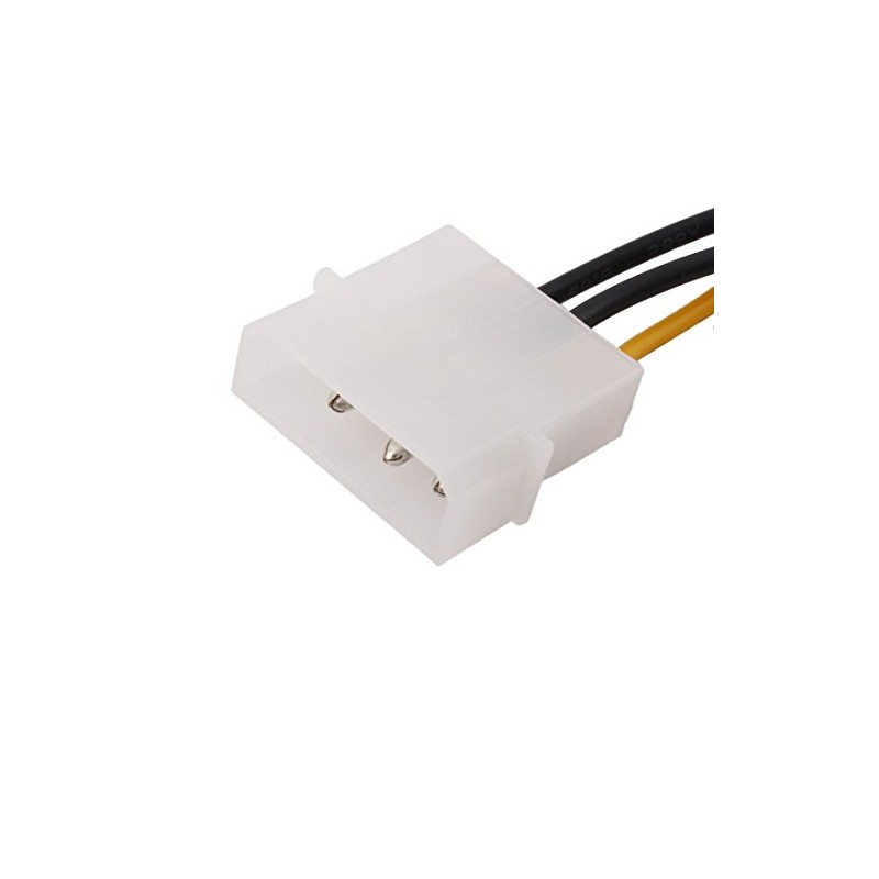 Ruilogod PCI Express 6-Terminal a Double Power 4-Terminal Tarjeta de