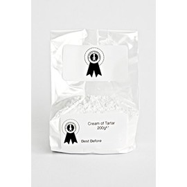 Cream of Tartar for Baking and Making Play Dough Grade A Premium Food Quality (200g)