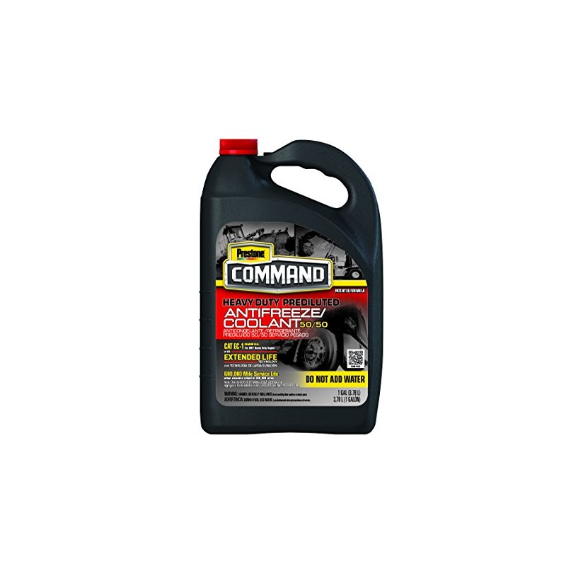 Prestone Command Nitrited Extended Life (ELC) Antifreeze and Coolant, Prediluted,