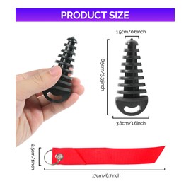 RACOONA 2PCS Muffler Exhaust Wash Plug,Dirt Bike Accessories Muffler Exhaust Tail Pipe Plug,0.6"-1.5"/1.1"-1.8" Wash Plug,Fit for Most Motorcycle Bike 2 Stroke Rubber Exhaust Silencer (0.6"-1.5")
