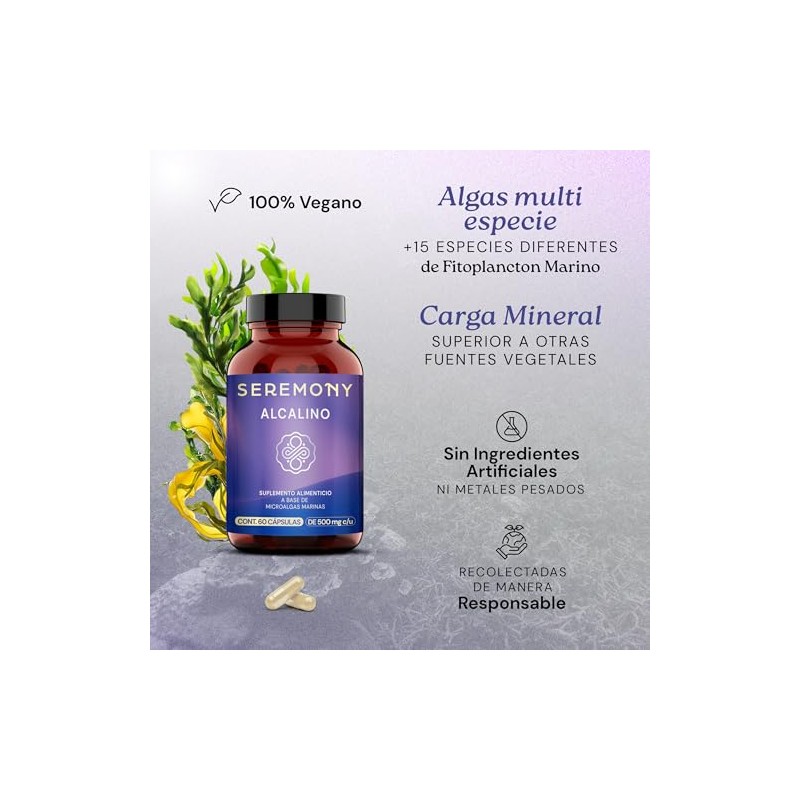 SEREMONY Alcalino Suplemento con Minerales Esenciales