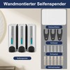 Soap Dispenser ABS 3 x 350 ml Manual 3 Chamber
