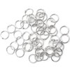 Pack of 60 Book Rings, 20 mm Binder Rings, Loose