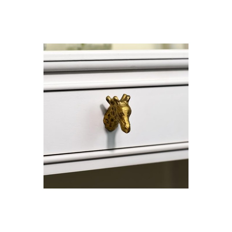Melody Maison Antique Gold Giraffe Drawer Knob