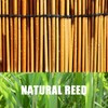 MOVDEET 1 Pack Reed Fencing Rolls, Decorative Bamboo Fencing 6ft