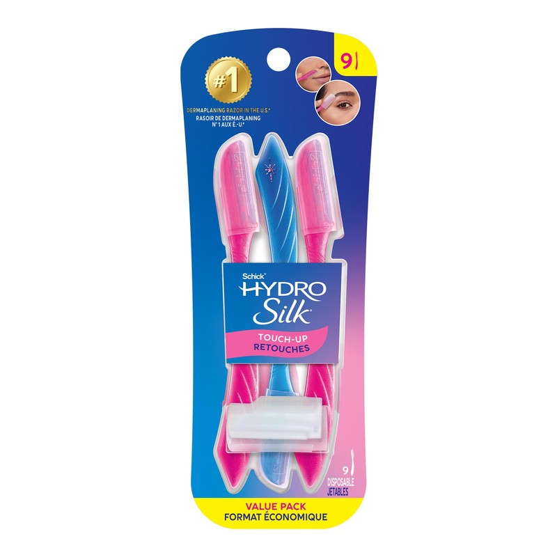 Schick Hydro Silk Touch-Up Multipurpose Exfoliating Dermaplaning Tool with Precision