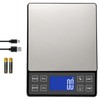 SEMIER Digital Kitchen Scale with 0.1g/0.001oz High Precision, 5kg/11lb Food