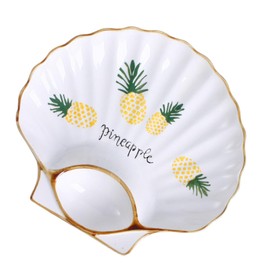 COLLBATH 1pc Dumpling Seasoning Dish Ceramics Snack Saucer Sauce Plate Delicate Dish Home Kitchen Use