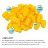 MECCANIXITY 20pcs 1/2 inch(12mm) Rubber End Caps Cover PVC Vinyl