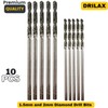 Diamond Drill Bit 1.5mm 2mm Set 10 Pcs Jewelry Beach