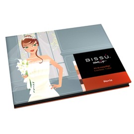 Kit de Maquillaje Bissu Make Up 6 Sombras y 1 Rubor (Brocha y Aplicador) (Novia)