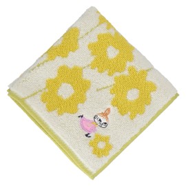 Moomin Unisex Handkerchief Towel, Hand Towel, 28506501, Towel Handkerchief, Unisex, Little My 28506501C, White [C] Approx. Width 9.8 x Height 9.8 inches (25 cm) x Height 9.8 inches (25 cm), White [C]