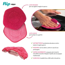 wimex Flip-Mex Microfibre Cloth with Nano silver technology