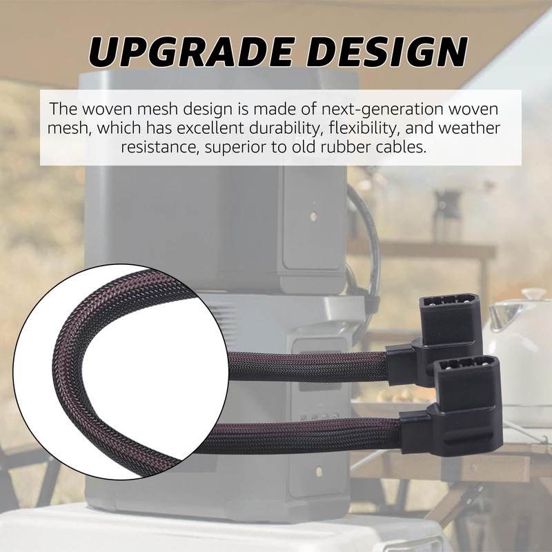 XT150 Extra Battery Connection Cable Compatible with EcoFlow Delta Max,