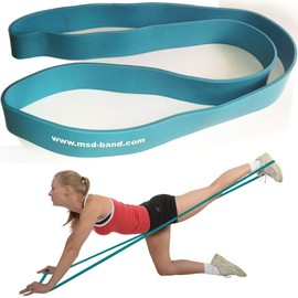 MSD Superloop Blue - Strong Stretch 100% = 30 kg Resistance - Closed Elastic Band Global