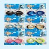 Children's Standard Portable Swimming Goggles Send lf709 7009 Mixed Color Delivery 15ea