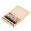 8Pcs/Set Tapered Countersink Bit Screw Set High Speed Steel Wood