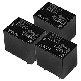 OMRON Electronic Components G5LE-14-DC12 Power Relay, SPDT, 12VDC, 10A, PC Board …