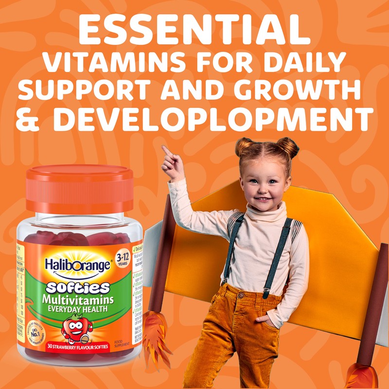 Haliborange Kids Multivitamin Strawberry Softies 30