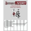 Strings & Ivory: A Musicians Journal Blank Piano Diagrams