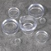 ElevateTech 15 Pcs Clear Sphere Display Stand, Plastic Sphere Stands