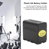 AA Battery Case Holder 6 Slots Plastic Universal AA Battery