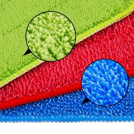 6 Pieces Microfiber Cleaning Pads Reveal Mop 16 to 18 inch Fit for Most Spray Mops and Reveal Mops Washable (16.5 x 5.5 inch)