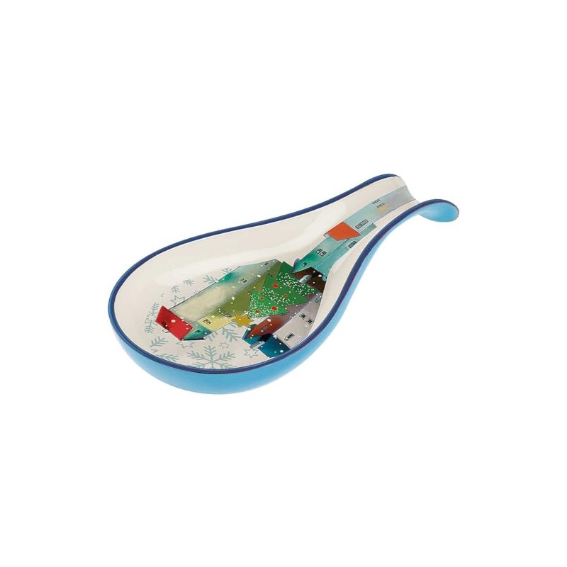 Egan Christmas Village Spoon Rest 21cm x 10cm Reference 120089