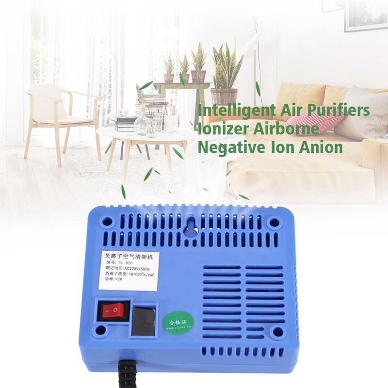 AC220‑240V Intelligent Air Purifiers Ionizer Airborne Negative Ion Anion Generator