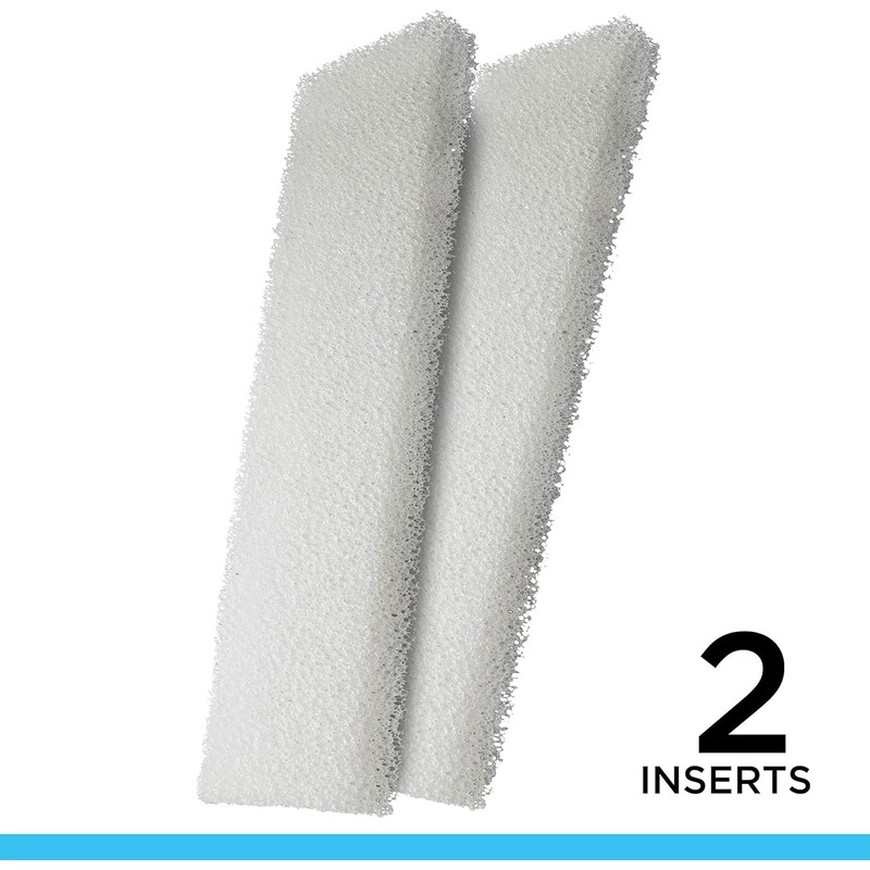 Fluval 106/107 Bio-Foam, Replacement Aquarium Filter Media, 2-Pack, A220