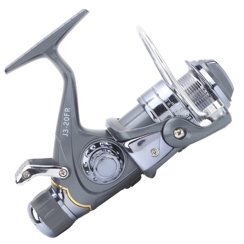 Spinning Reel 5 Bearing 5.1:1 Gear Ratio Dual Brake Fishing