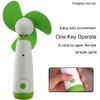 JDYYICZ Mini Handheld Fan Personal Fan Battery Soft Foam Blades
