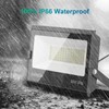 Ustellar 3 Pack 80W LED Flood Lights Outdoor Bright 800W