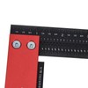 Woodworking Ruler 12in Accurate Carpenter Square L Shaped Right Angle