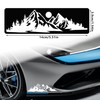 douyif Car Sticker Mountain 14 x 3.9 cm Sticker Tree