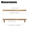 Coinkoly 10-Pack 7.5" (192mm) Champagne Bronze & Matte Black Cabinet