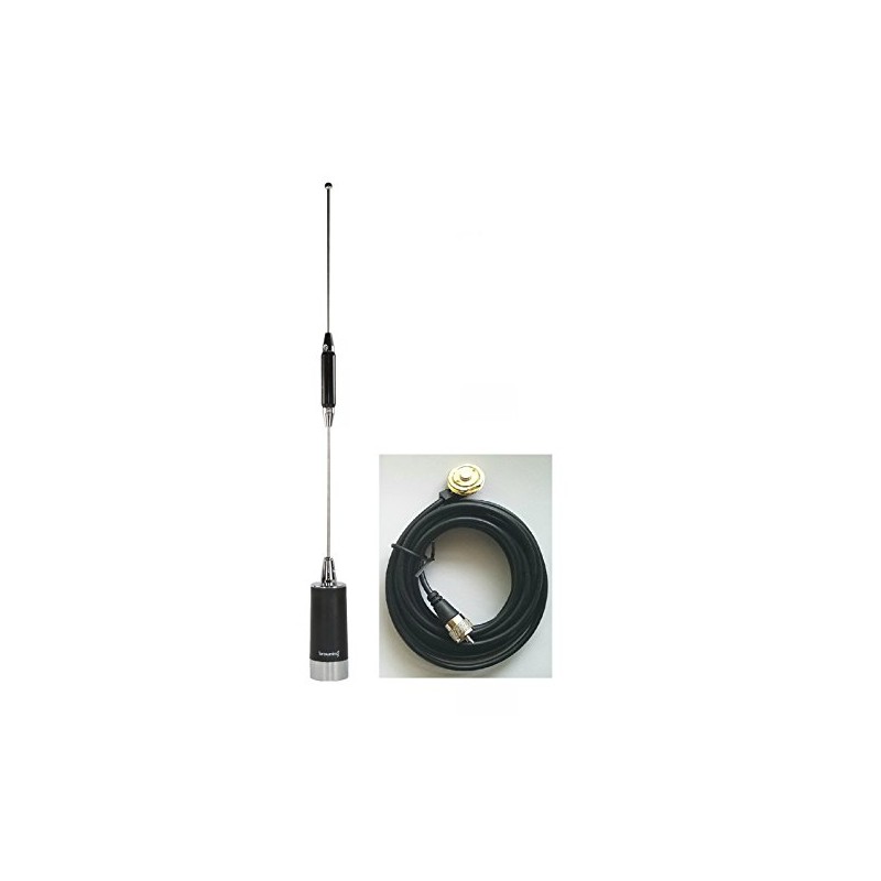 Browning BR-182 1250 Dual-Band NMO 37 inch Antenna VHF 150-158