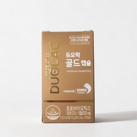 Duolac Gold Capsule Lactobacillus 30 Capsules 1 Box 539193 / 듀오락 골드캡슐 유산균 30캡슐 1박스 539193
