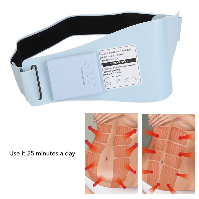 Graphene Waist Belt Hot Compress Microcurrent Vibration 20 Strength 12