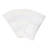 Disposable Aluminum Foils Lids Coffee Capsule Cups with Wooden Stand