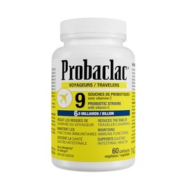Probaclac- Viajeros Los probióticos reducen el riesgo de diarrea del viajero, mantienen las funciones inmunitarias y ayudan a su                      