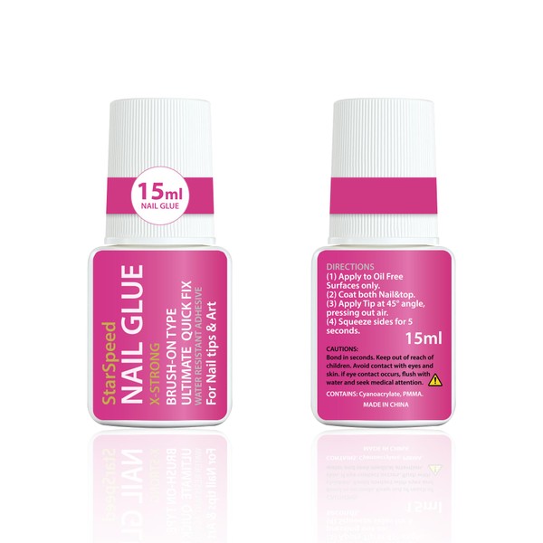 Generic (15ml) Long Lasting Super Strong Nail Glue for Nail