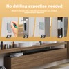 Jersvimc 24Pcs Cabinet Door Magnets Catch Magnetic Door Catch, Magnetic