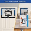 HYES 24" x 16" Large Basketball Hoop Indoor for Adults,