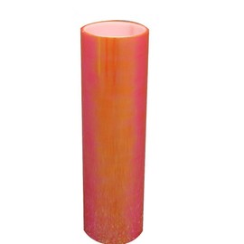 LED LIGHT 12 by 48 inches Self Adhesive Shiny Chameleon Headlights Tail Lights Fog Lights Films,Film Sheet Sticker,Tint Vinyl Film with Gift Knife and Hand Tool (Orange)