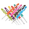 9PCS Ergonomic Crochet Hooks Set Extra Long Handle Comfort Grip