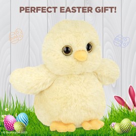 Bearington Lil’ Peep The Yellow Small Plush Chick Stuffed Animal, Adorable, Soft and Cuddly, Great Gift for Kids of All Ages, Birthdays, Holidays and Special Occasions, 6 inches