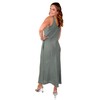 Dare2bStylish Womens Bias Cut Natural Linen Long Maxi Sleeveless Dress
